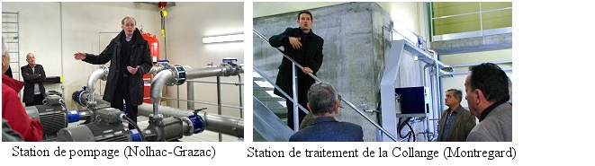 Station de pompage et station de traitement