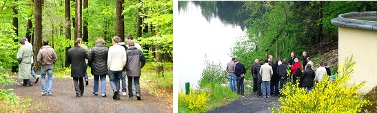 Prise d'eau dans le Lignon