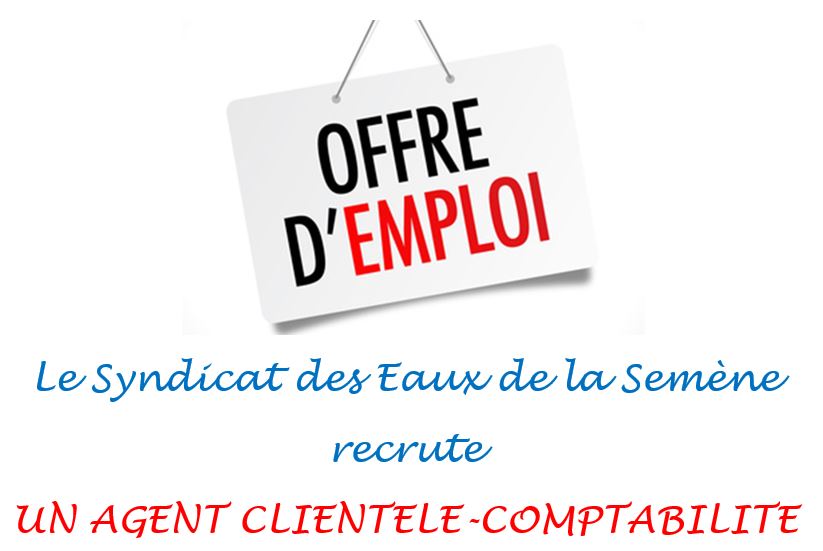 Offre d'emploi agent clientèle comptabilité
